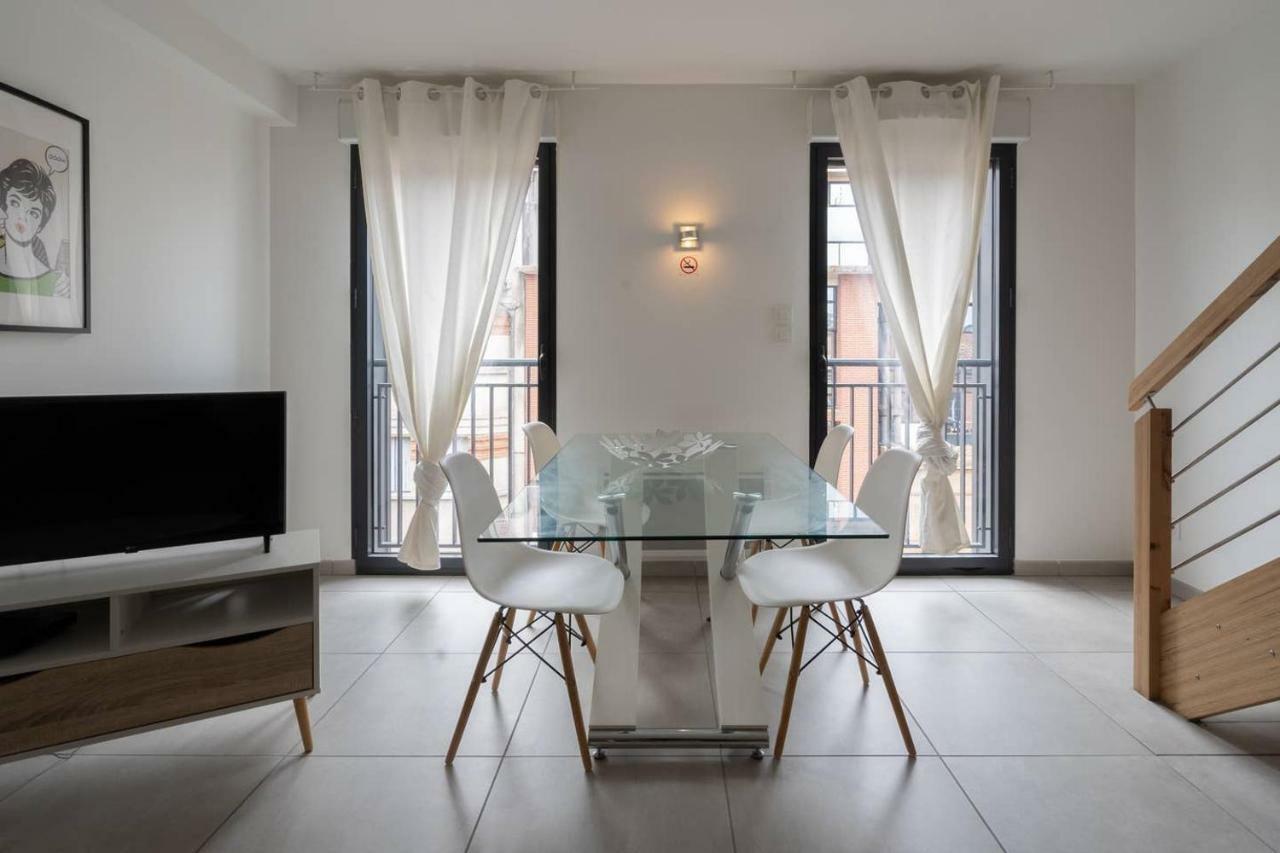 303 - Appartement Duplex Moderne - Jeanne D'Arc, تولوز المظهر الخارجي الصورة